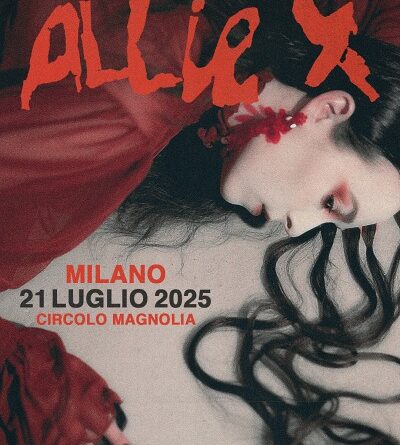 ALLIE X arriva in Italia a luglio 2025