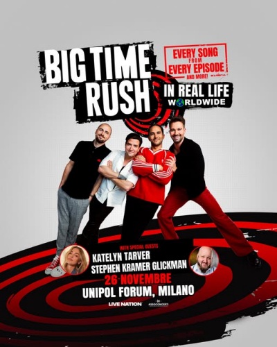 BIG TIME RUSH il tour passa in Italia.