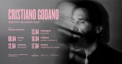 CRISTIANO GODANO disco e tour da solista Locandina tour