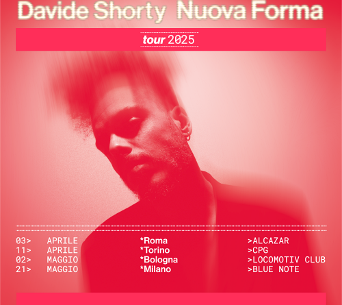 DAVIDE SHORTY i live per il nuovo disco