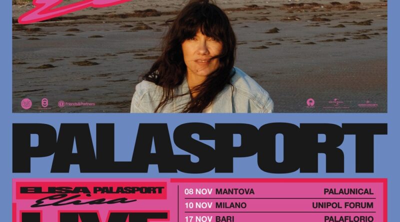 ELISA nei PALASPORT a novembre 2025