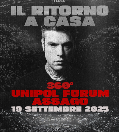 FEDEZ Unipol Forum Milano settembre 2025