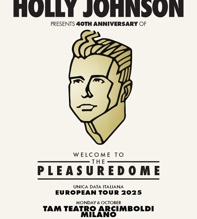 HOLLY JOHNSON unica data Italia