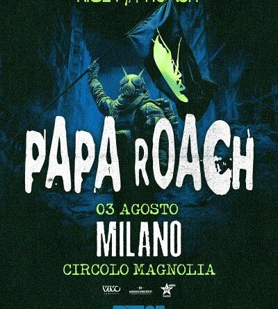 Papa Roach tornano in Italia ad agosto 2025