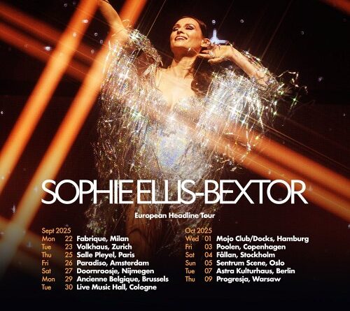 SOPHIE ELLIS-BEXTOR un evento unico a settembre 2025