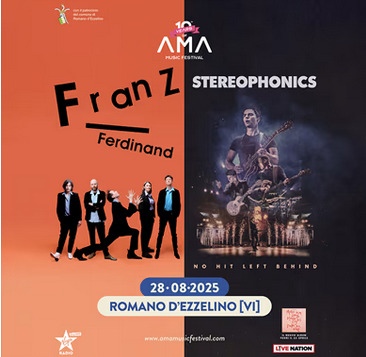 STEREOPHONICS nuovi live Italia 2025