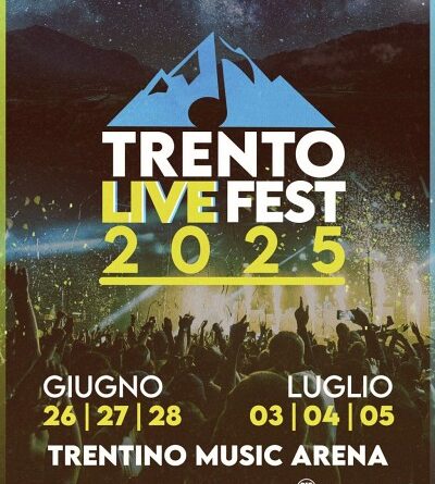 Trento Live Fest prima edizione date giugno luglio 2025 nuovi nomi