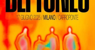 deftones live milano 2025 poster