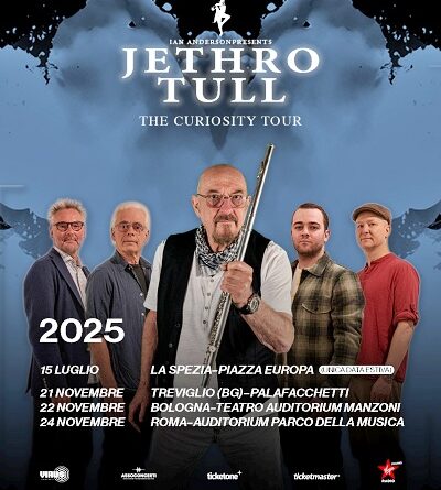 JETHRO TULL tornano live a luglio e novembre 2025